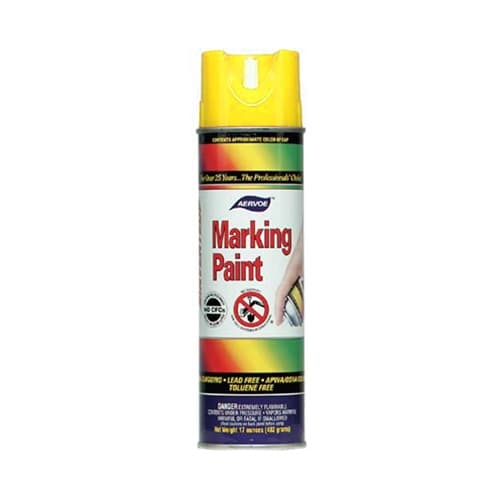 Aervoe 202 Yellow Marking Spray Paint, 20 oz - My Tool Store
