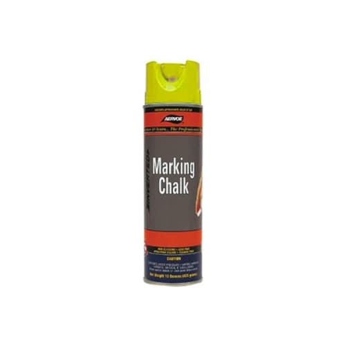 Aervoe 218 Yellow Temporary Marking Chalk Spray, 20, oz