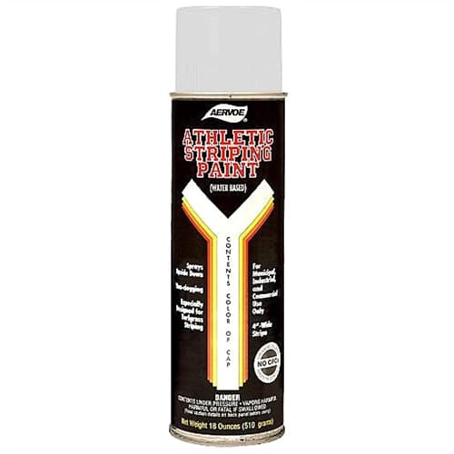 Aervoe 710 Hi-Vis Quick Dry White Traffic Striping Spray Paint, 20 oz (SOLVENT-BASED) - My Tool Store