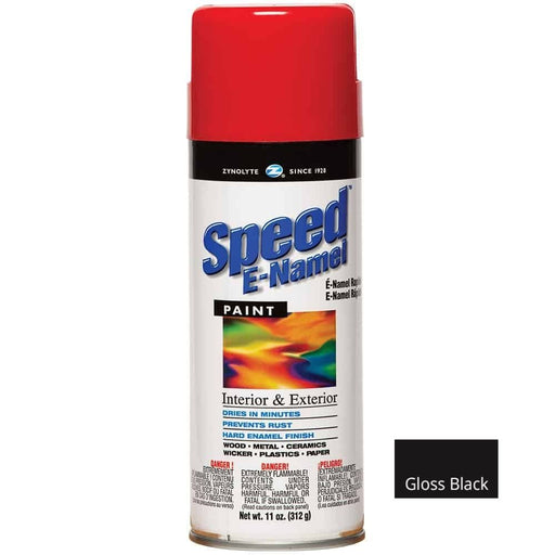 Aervoe Z387 Gloss Black Zynolyte Speed E-Namel Spray Paint - My Tool Store