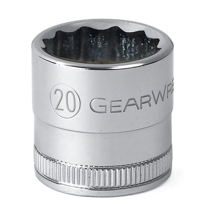 GearWrench 80748D 1/2" Drive 12 Point Standard Metric Socket 13mm