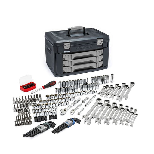 GearWrench 80944 232 Pc. Mechanics Tool Set in 3 Drawer Storage Box - My Tool Store