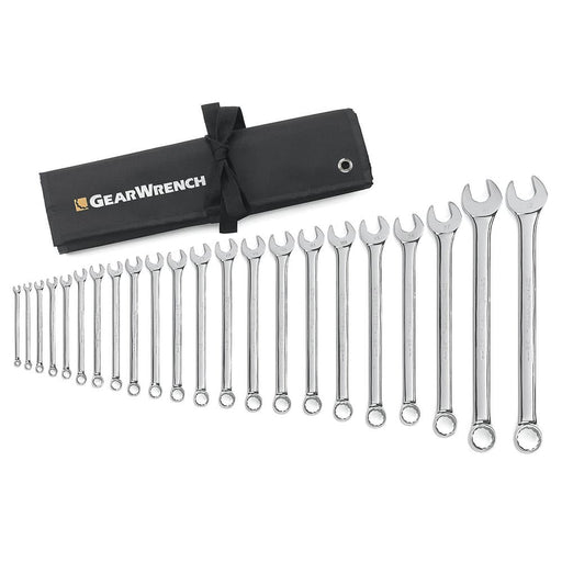 GearWrench 81916 22 Pc. 12 Point Long Pattern Combination Metric Wrench Set - My Tool Store