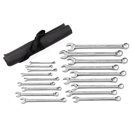 GearWrench 81920 18 Pc. 12 Point Long Pattern Combination Metric Wrench Set - My Tool Store