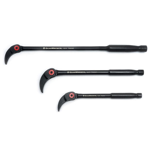 GearWrench 82301D 3 Pc. Indexing Pry Bar Set 8", 10" & 16" - My Tool Store