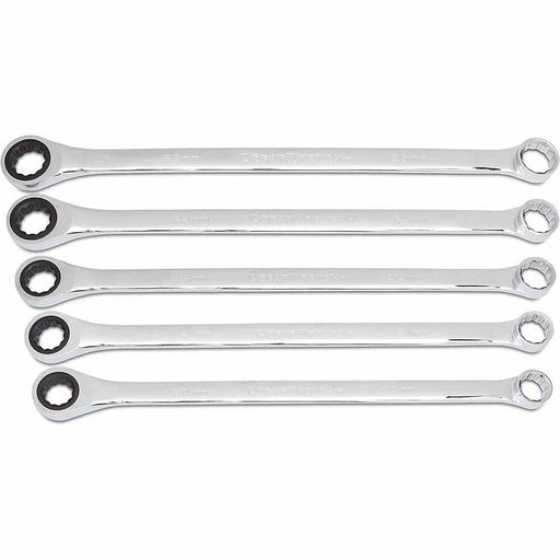 GearWrench 85987 5 Pc. 72-Tooth 12 Point XL GearBox Double Box Ratcheting Metric Wrench Add-On Set - My Tool Store