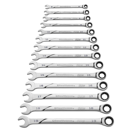 GearWrench 86426 14 Pc. 120XP Universal Spline XL Ratcheting Combination Metric Wrench Set - My Tool Store