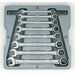 GearWrench 9308D 8 Pc. 72-Tooth 12 Point Ratcheting Combination SAE Wrench Set - My Tool Store