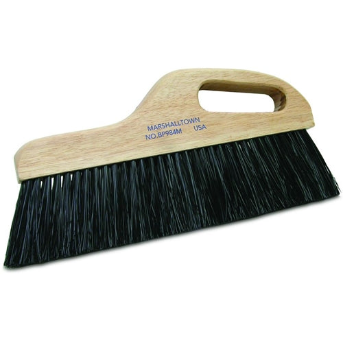 MarshallTown BP984M 16984 - 12" Black Poly Finishing Broom-Medium - My Tool Store
