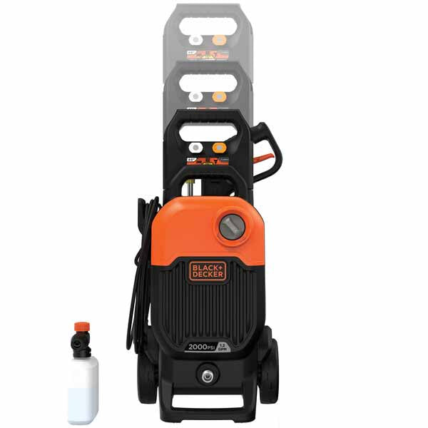Black & Decker BEPW2000 2,000 MAX PSI 1.2 GPM Electric Cold Water Pressure Washer - My Tool Store