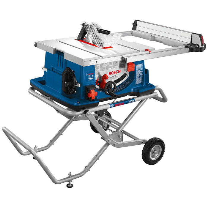 Bosch 4100XC-10 10" Worksite Table Saw with Gravity-Rise Wheeled Stand