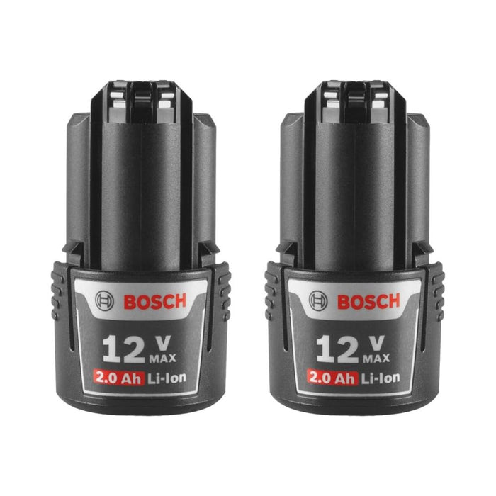 Bosch BAT414-2PK 12V Max Lithium-Ion 2.0 Ah Battery, 2-Pack - My Tool Store