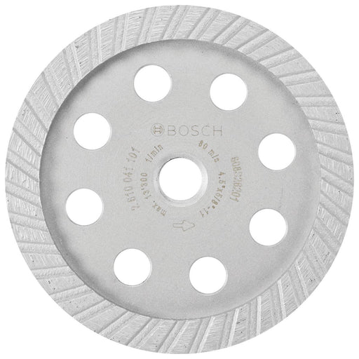 Bosch DC4530S 4-1/2 In. Turbo Diamond Cup Wheel - My Tool Store