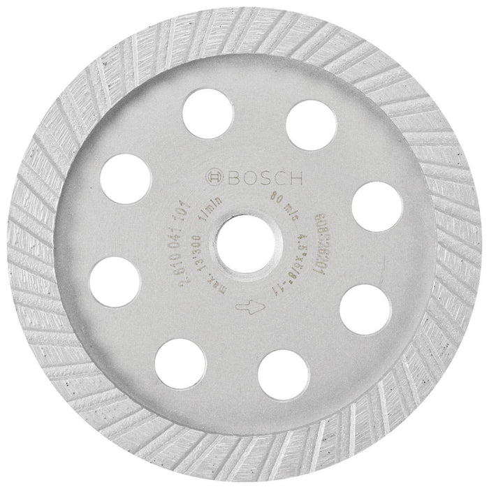 Bosch DC4530S 4-1/2 In. Turbo Diamond Cup Wheel - My Tool Store