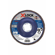 Bosch FDX2745080 Flap Discs 4-1/2" - 80 Grit, X-Lock, 10 Pack