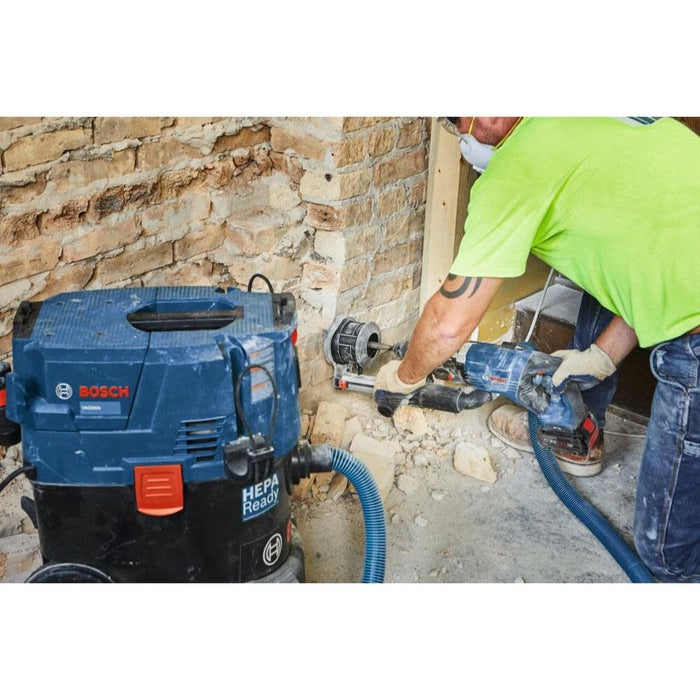 Bosch GBH18V-28DCK24 18V Brushless Connected-Ready SDS-plus Bulldog 1-1/8 In. Rotary Hammer Kit with (2) CORE18V 8.0 Ah PROFACTOR Performance Batteries