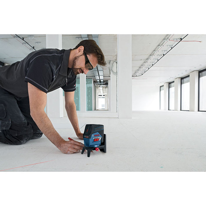 Bosch GCL100-80C 12V Max Connected Cross-Line Laser with Plumb Points - My Tool Store