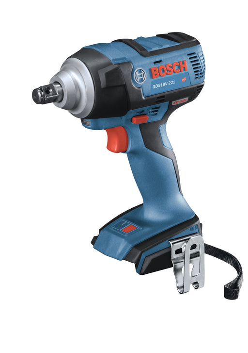 Bosch GDS18V-221N 18V EC Brushless 1/2 In. Impact Wrench with Friction Ring and Thru-Hole (Bare Tool) - My Tool Store