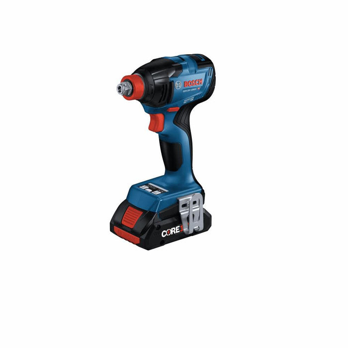 Bosch GDX18V-1860CB15 18V Brushless Advanced Connected-Ready Socket-Ready Impact w/ (1) 4.0 Ah CORE Compact Battery - My Tool Store