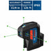 Bosch GPL100-50G 5-Point Laser Level Retail G - My Tool Store