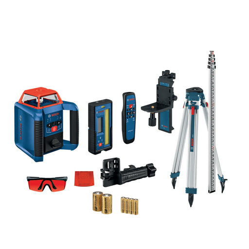 Bosch GRL2000-40HVK REVOLVE2000 Self-Leveling Horizontal/Vertical Rotary Laser Kit - My Tool Store