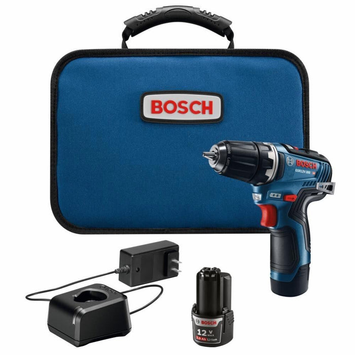 Bosch GSR12V-300B22 12V Max EC Brushless 3/8" Drill/Driver Kit