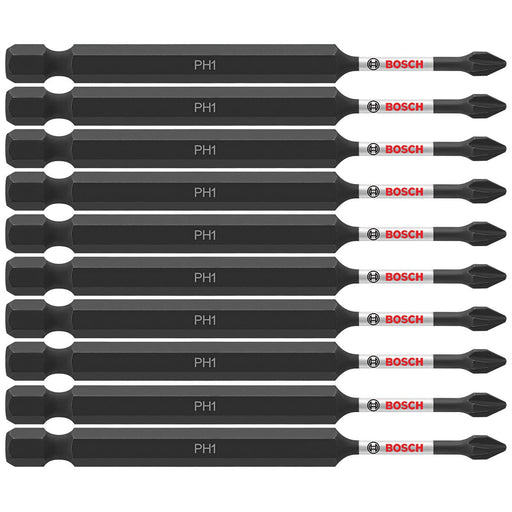 Bosch ITPH135B 10-Pc Impact Tough 3.5" Phillips #1 Power Bits - My Tool Store