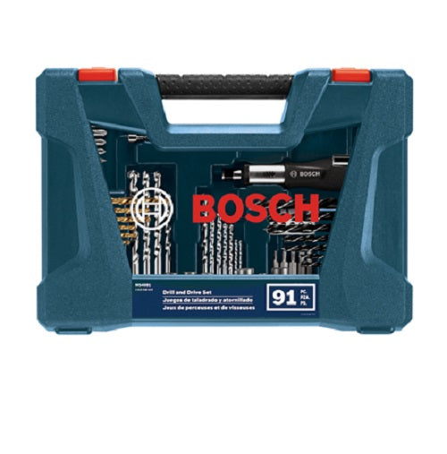 Bosch MS4091 91 Piece Drilling and Driving Mixed Set