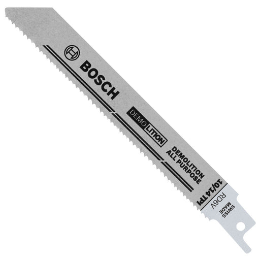 Bosch RD6V Demolition Reciprocating Saw Blades, 6" 10/14 TPI 5-Pack - My Tool Store