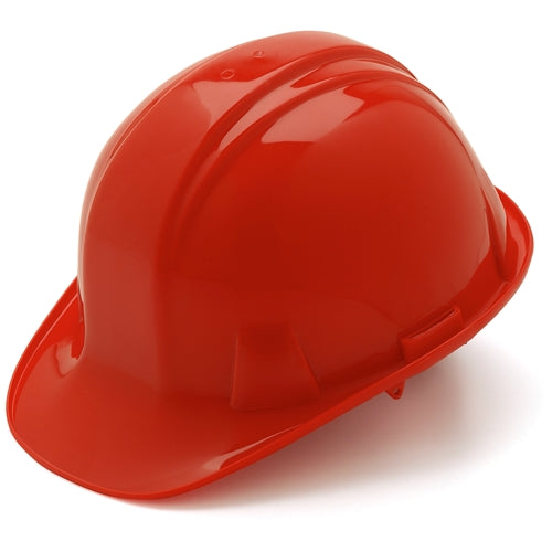 Pyramex HP16120 Red Cap Style 6 Point Ratchet Suspension Hard Hat