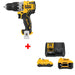 DeWalt DCD706B 12V MAX* 3/8" Hammer Drill, Bare w/ FREE DCB135C 12V Starter Kit - My Tool Store