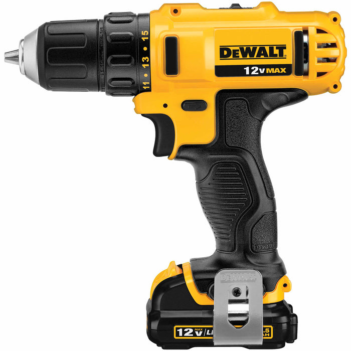 DeWalt DCD710S2 3/8" 12V MAX Cordless Drill/Driver Kit - My Tool Store