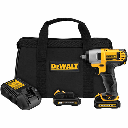 DeWalt DCF813S2 3/8" 12V MAX Cordless Impact Wrench Kit - My Tool Store