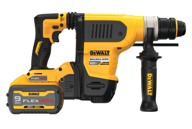 DEWALT DCH416X2 60V MAX* 1-1/4 IN BRUSHLESS SDS PLUS ROTARY HAMMER KIT - My Tool Store