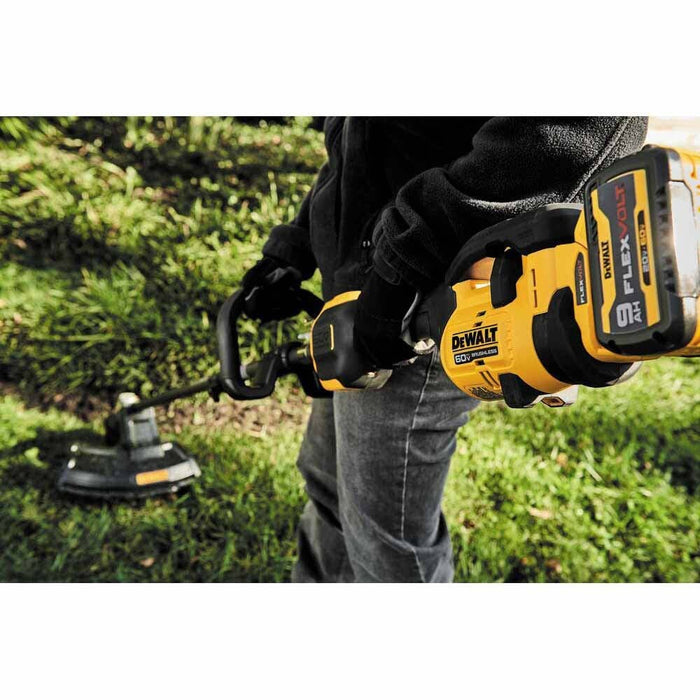 DEWALT DCST972X1 60V MAX* 17 in. Brushless Attachment Capable String Trimmer Kit - My Tool Store