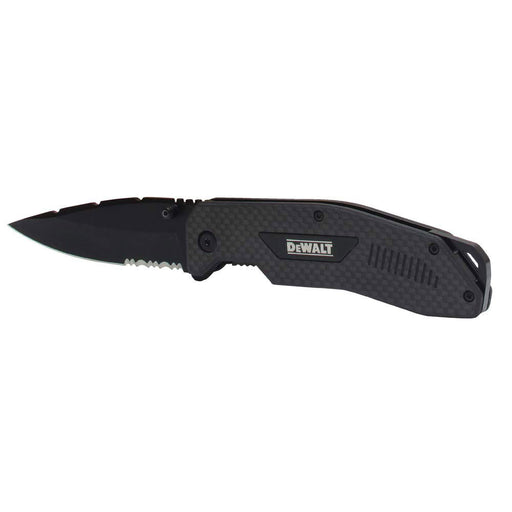 DeWalt DWHT10314 8" Carbon Fiber Pocket Knife, 3-1/2" Blade - My Tool Store