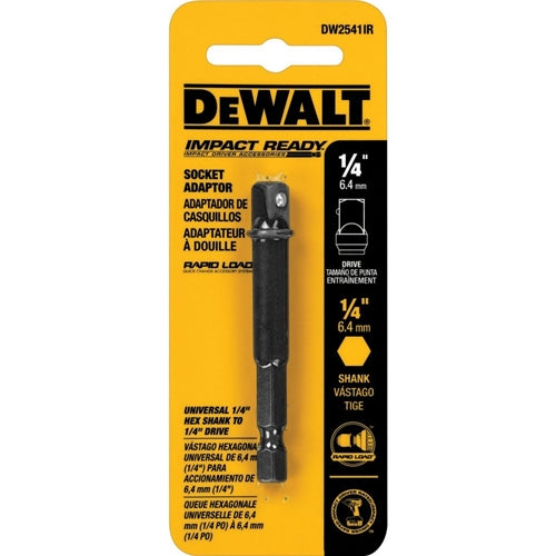 DeWalt DW2541IR G 1/4" Hex Shank to 1/4" Socket Adaptor - My Tool Store