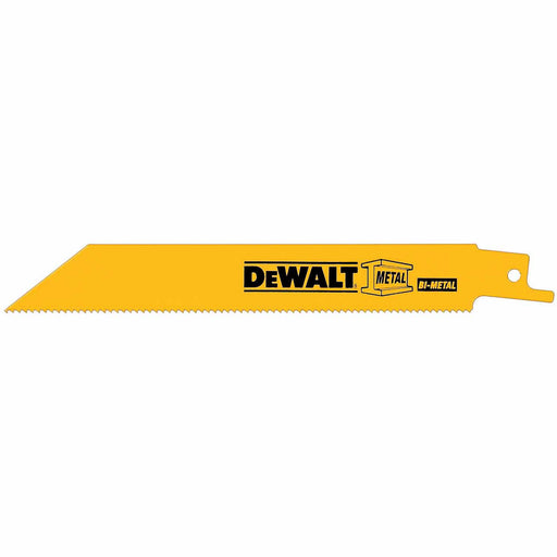 DeWalt DW4822B25 12" 18 TPI Straight Back Bi-Metal Reciprocating Blade (1pc) - My Tool Store