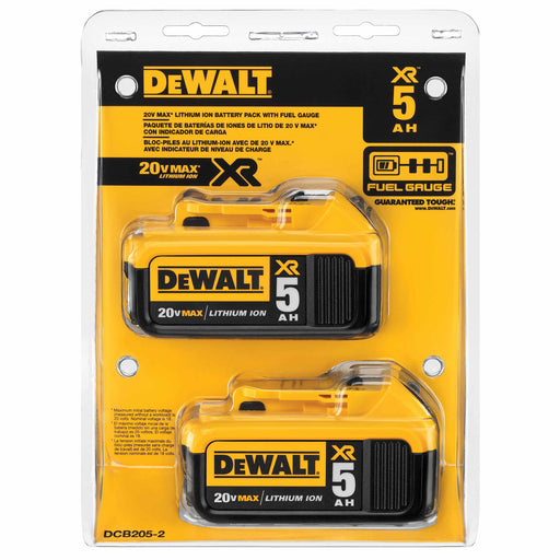 DeWalt DCB205-2 20V MAX 5 ah Battery 2-Pack - My Tool Store