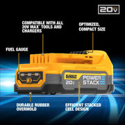 DeWalt DCBP034-2 20V MAX Powerstack Compact Battery Two Pack