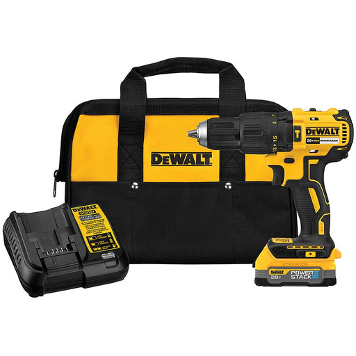 DeWalt DCD778E1 20V MAX Compact Hammer Drill With Powerstack Battery - My Tool Store