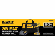 DeWalt DCD798D1 20V MAX Brushless Cordless 1/2 in. Hammer Drill Kit