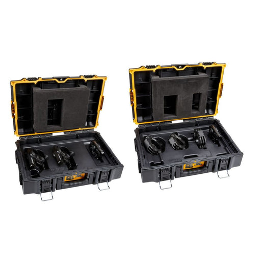 DEWALT DCE203K 1/2 in. to 2 in. Standard IPS Press Jaws and Rings Kit - My Tool Store
