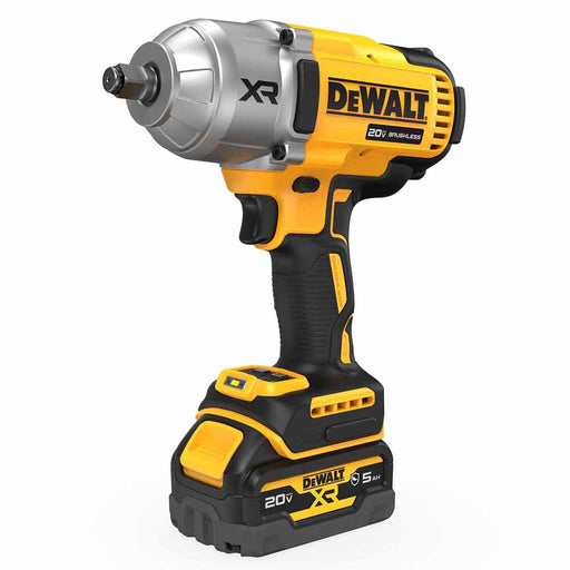 DeWalt DCF900GP2 20V MAX* XR 1/2 In. High Torque Impact Wrench with Hog Ring Anvil with (2) Oil-Resistant 5.0 Ah Batteries and Charger Kit - My Tool Store