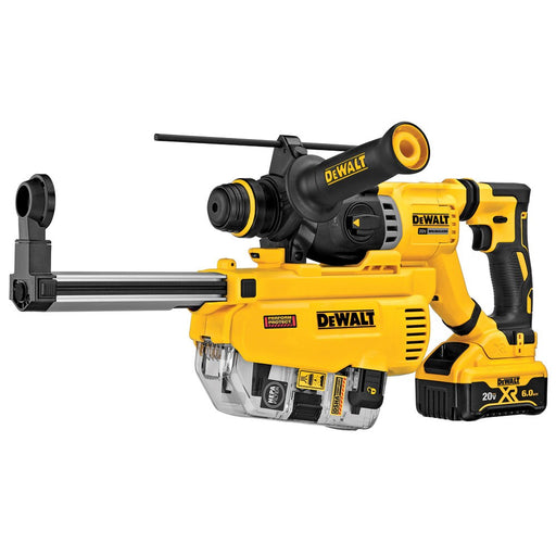 DeWalt DCH263R2DH 20V MAX 1-1/8" SDS + D-Handle Rotary Hammer w/Dust Extractor - My Tool Store