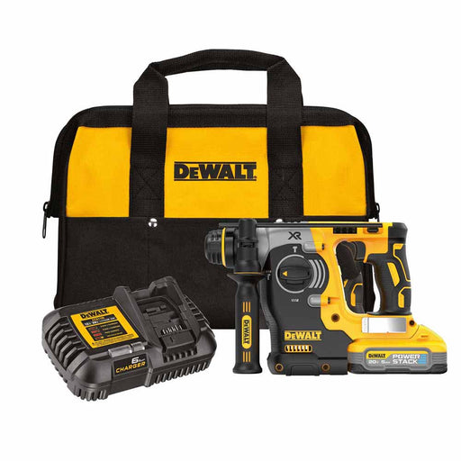 DeWalt DCH273H1 20V Max XR Brushless Cordless 1 In. SDS Plus Rotary Hammer Kit With Dewalt Powerstack 5.0 Ah Battery - My Tool Store
