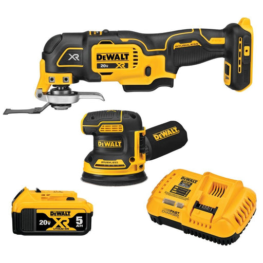 DeWalt DCK202P1 20V MAX XR Sander & Multi-Tool, Woodworking Kit, 2-Tool - My Tool Store