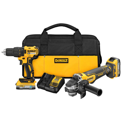 DeWalt DCK231E2 20V Max Brushless 2 Tool Drill and Angle Grinder Combo Kit - My Tool Store