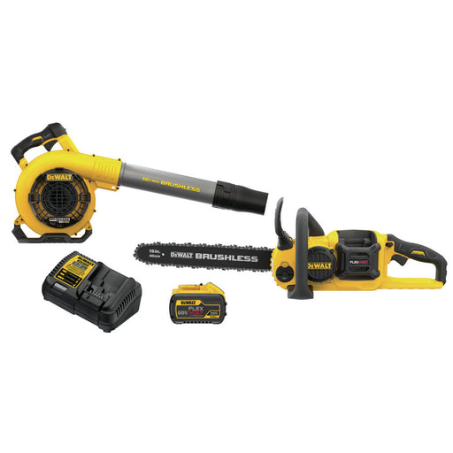 Dewalt DCKO667X1 60V MAX FlexVolt Blower and Chainsaw Combo Kit - My Tool Store