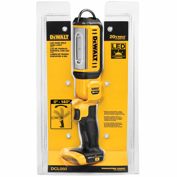 DeWalt DCL050 20V MAX* LED Hand Held Area Light - My Tool Store